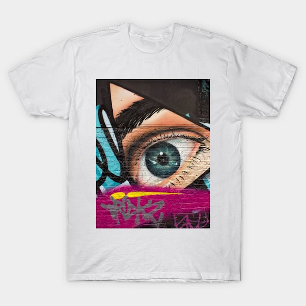 Street art - graffiti T-Shirt by momo1978